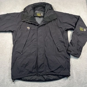 Vintage Y2K Mountain Hardwear Conduit II Jacket Mens M Black Outdoor Gorpcore - Picture 1 of 9