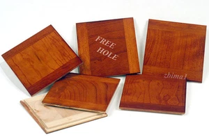 1 Wooden Lens Board 4" x 4" for Deardorff 5" x 7" Solid Cherry #0, or #1, - Picture 1 of 1