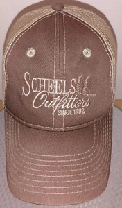 SCHEEL’S Outfitters Mesh Back Baseball Hat, Adjustable Strap - Picture 1 of 8