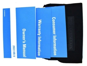 OEM 2022 Honda HR-V HRV Owner's Manual Book Owners Booklet w/ Case - Picture 1 of 1