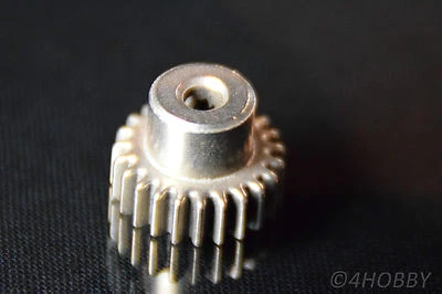 Zahnrad Ritzel 0.6M23T Getriebe M0,6 Antrieb 23 Zähne Messing 3,17mm Welle 11193 - Bild 1 von 3