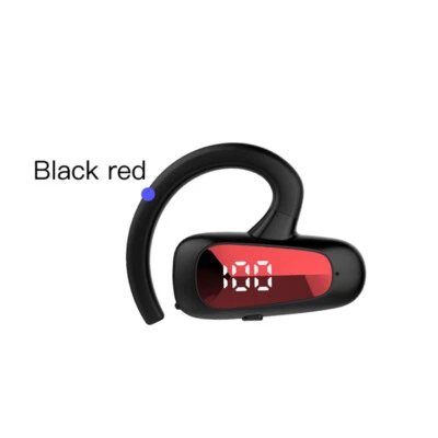 Bluetooth 5.2 Headset Wireless Music Earbud Earpiece Noise Cancelling Microphone - Image 1 of 4