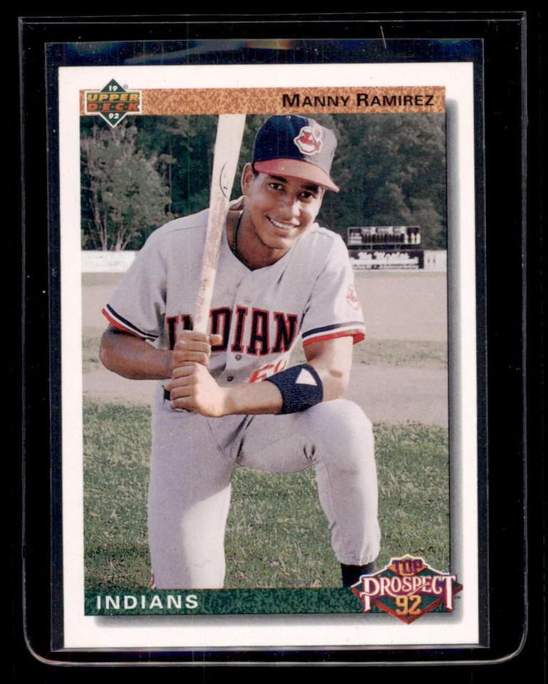 1992 Upper Deck #63 Manny Ramirez RC - Image 1 of 2