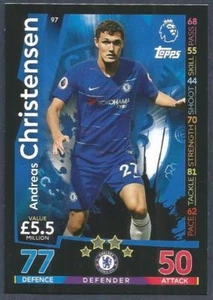 TOPPS MATCH ATTAX 2018-19-#097-CHELSEA-ANDREAS CHRISTENSEN - Imagen 1 de 1