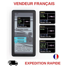 TESTEUR DE COMPOSANTS TRANSISTORS DIODES RESISTANCES CONDENSATEURS ....
