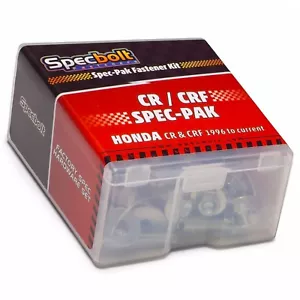 HONDA SPEC-PAK Bolt Kit CR60 CR80 CR85 CR125 CR250 CRF450 CR500 SPECBOLT - Imagen 1 de 2