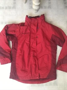 COLUMBIA SPORTSWEAR Interchange Core Parka Jacket Shell Women’s Small red - Picture 1 of 7