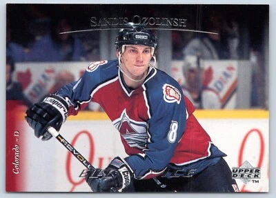 SANDIS OZOLINSH 1995-96 UPPER DECK ELECTRIC ICE 95-96 NO 470             42620 - Image 1 of 2