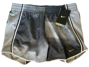 NEW NIKE [S] Women's DRI-FIT Run/Yoga/Pickel Ball Shorts-Grey Cloud 548476-021 - Picture 1 of 2