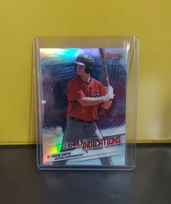 Pavin Smith Refractor Early Indications 2018 Bowmans Best Arizona Diamondbacks  - Image 1 of 2