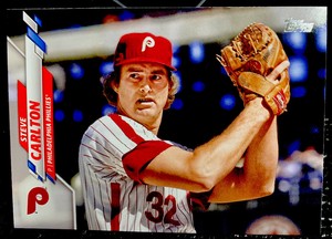 2020 Topps Series 2 Steve Carlton Photo Variation SP No. 361