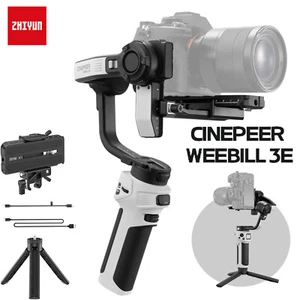 ZHIYUN CINEPEER Weebill 3E 3-Axis Gimbal Stabilizer for Mirrorless Camera DSLR - Picture 1 of 12