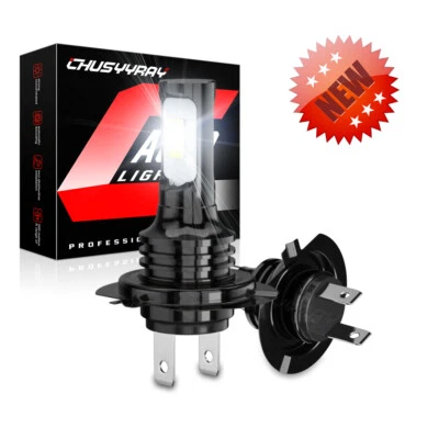 For Honda VFR800 Interceptor 02-09 H4 9003 H7 Combo LED Headlight Hi Lo Bulbs - Image 1 of 4