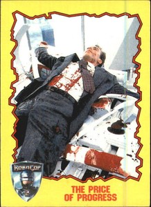 1990 Robocop 2 Non-Sport Card #3 The Price of Progress