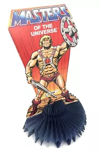 MOTU HE-MAN Cardboard 12.5" Display Ad Mattel Unique Masters Of The Universe ‘83 - Picture 1 of 12