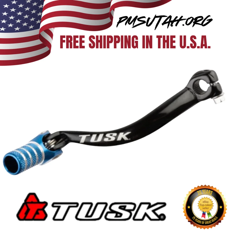 Pedal de cambio de marchas Tusk Lever Blue Engine 2001-2013 Yamaha YZ250F YZ 250F Foto 1 de 4