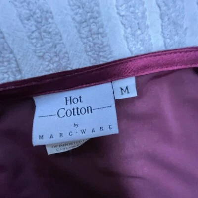 Lo último Blusa túnica informal de algodón de Marc Ware para mujer mediana ciruela púrpura cuello en V Foto 1 de 4