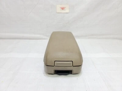 2009-2017 Jeep Compass Center Console Storage Lid Armrest Beige Vinyl OEM - Image 1 of 4