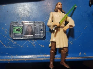 Star Wars  Qui-Gon Jinn  Jedi Duel  Episode I  CommTech Chip 1998 Loose - Picture 1 of 1