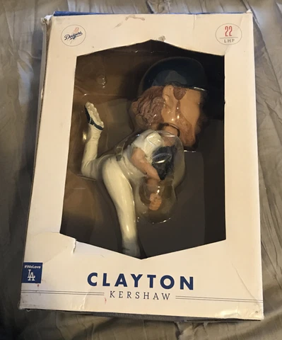 CLAYTON KERSHAW Los Angeles Dodgers 2016 Bobblehead SGA Free Ship MLB Baseball Cover