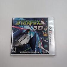 Star Fox 64 3D Nintendo 3DS Reproduction Game Case and Cover 