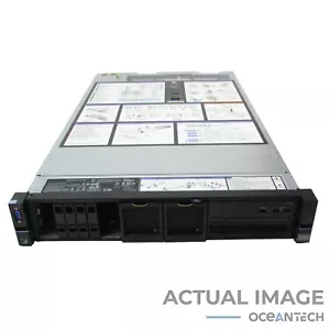 Lenovo System X3650 M5 5462-AC1 2x Xeon E5-2650v3 64GB RAM 2x 750W No Drives - Picture 1 of 6