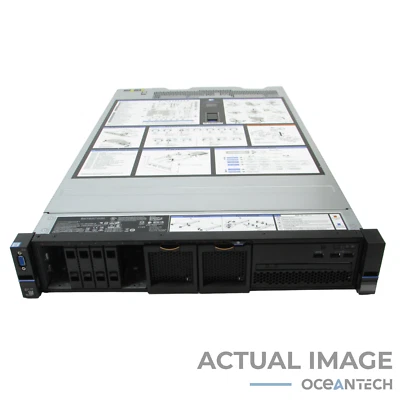 Lenovo System X3650 M5 5462-AC1 2x Xeon E5-2650v3 64GB RAM 2x 750W No Drives - Image 1 of 4