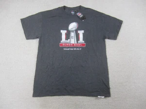 New England Patriots Shirt Men Large Gray NFL Superbowl 2017 Atlanta Falcons NWT - Picture 1 of 8