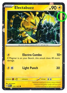 HD COSMOS HOLO HD SWIRL Electabuzz 125/165 - Pokemon 151 Promo (D) - Imagen 1 de 3