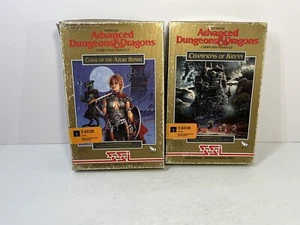 Advance Dungeons Dragons Lot Commodore 64 DnD Curse Champion Complete CIB - Picture 1 of 20