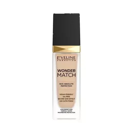 Eveline Wonder Match Foundation 24H Adaptive Light Wanilla No 10 30ml - Image 1 of 1