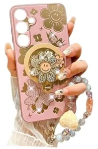 for Samsung Galaxy Case for Women Girls Compatible for Magsafe,Phone S24 Pink - Picture 1 of 7
