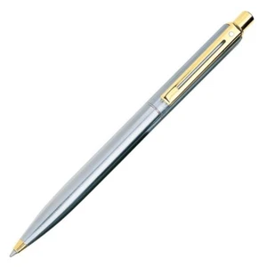 BOLÍGRAFO SHEAFFER CENTINELA CROMO CEPILLADO EN CAJA DE REGALO DE LUJO - Imagen 1 de 2