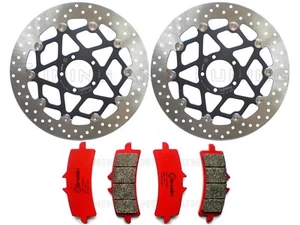 Dischi Freno Anteriore BREMBO + Pastiglie SA per KTM 1290 SUPER DUKE GT 2018 18 - Imagen 1 de 1