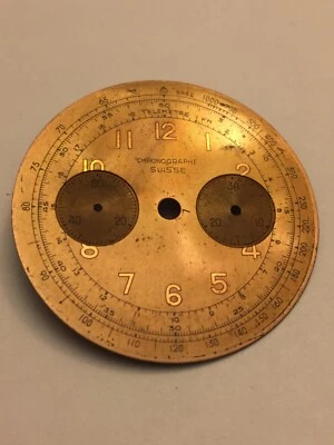 1940s Chronographe Suisse Dial 34mm - Image 1 of 3