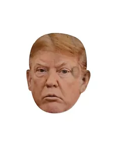 President Donald Trump Giant Adult Foam Costume Mask Prop Politican MAGA POTUS - Picture 1 of 5