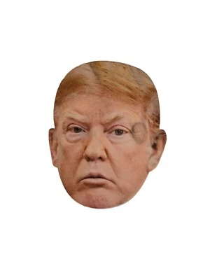 President Donald Trump Giant Adult Foam Costume Mask Prop Politican MAGA POTUS - Image 1 of 4