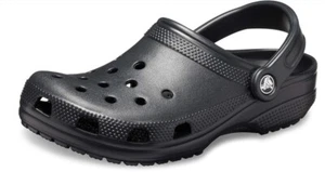 Crocs Unisex Classic Clogs (Black), Women's Sandals & Clogs - Picture 1 of 6
