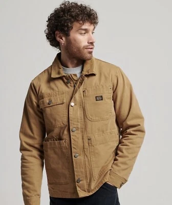 Superdry Hombre Workwear Ranch Chaqueta (Talla XL) Foto 1 de 4