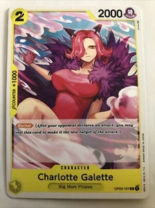 Pilares de fuerza de una pieza Charlotte Galette OP03-107 casi nuevo - Imagen 1 de 2