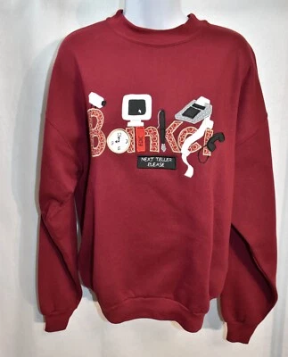 Толстовка аппликация вышитый банкир размер XL - Изображение 1 из 4