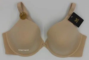 NUEVO CON ETIQUETAS WACOAL 853220 Amazing Assets" Contorno Espalda Suave Camiseta Sujetador Beige 32DDD - Imagen 1 de 8