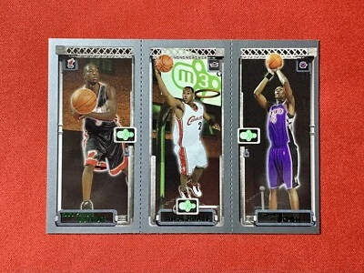 LeBron James /Wade/Bosh 2003-04 Topps Matrix #111 M3 Mini Rookie RC *Rare SSP* - Image 1 of 4