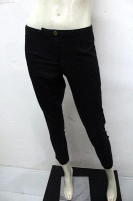 Hose Frau Silvian Heach Schwarze Schlank Elegant Größe 46 Büro Mode - Bild 1 von 4