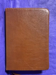 Holy Bible KJV 1975 Open Bible Edition Nelson 656BR Genuine Leather Gold Edges - Picture 1 of 9