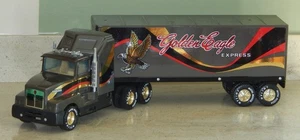Vintage Nylint Metal Muscle Golden Eagle Express Semi Truck Trailer 18 Wheeler - Picture 1 of 18