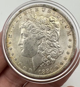 1884-O Morgan Silber Dollar Stempelglanz++ - Bild 1 von 5