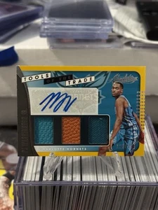 2019-20 Absolute PJ Washington Tools Of The Trade RC Patch Auto 54/199 Hornets - Picture 1 of 3