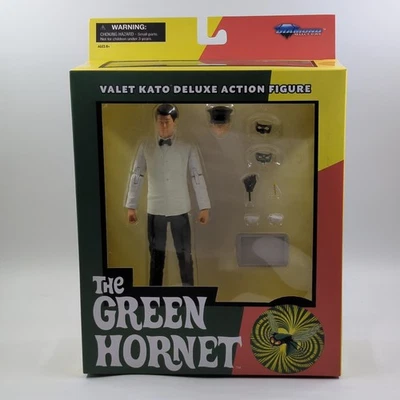 Figura de acción Green Hornet Valet Kato Deluxe Diamond Select Toys 2023 NUEVO Foto 1 de 4