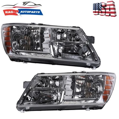 Juego completo de repuesto de faros cromados para Dodge Journey 2009-2020 Foto 1 de 4